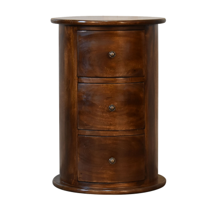 3 Drawer Chestnut Drum