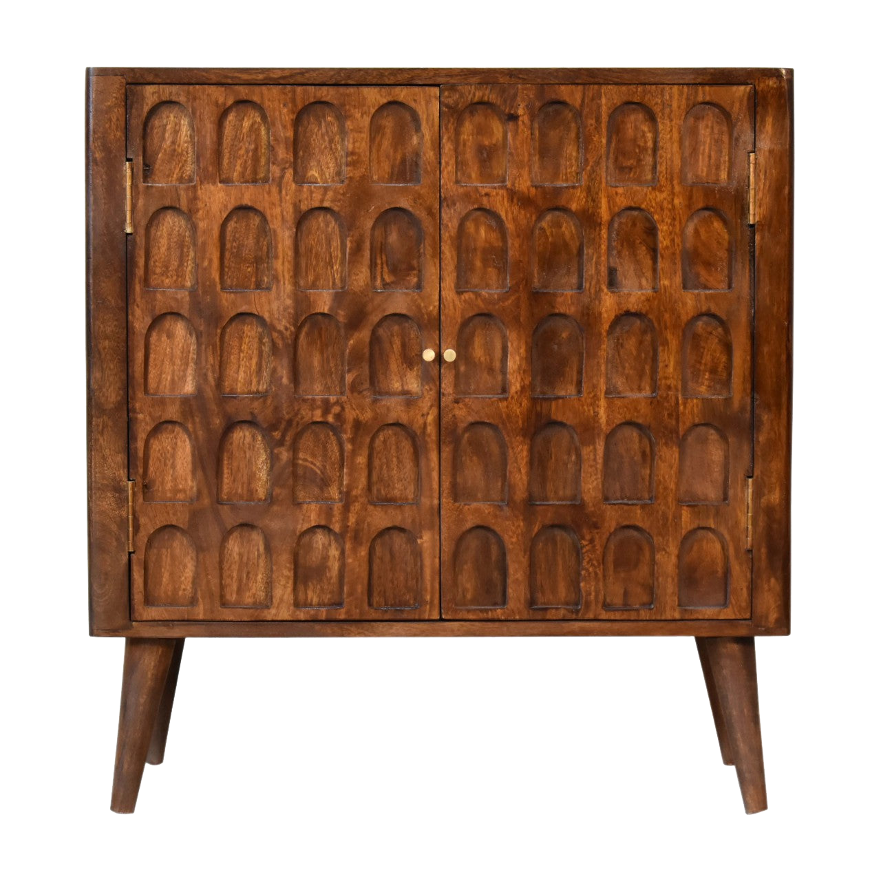 Chestnut Arch Cabinet