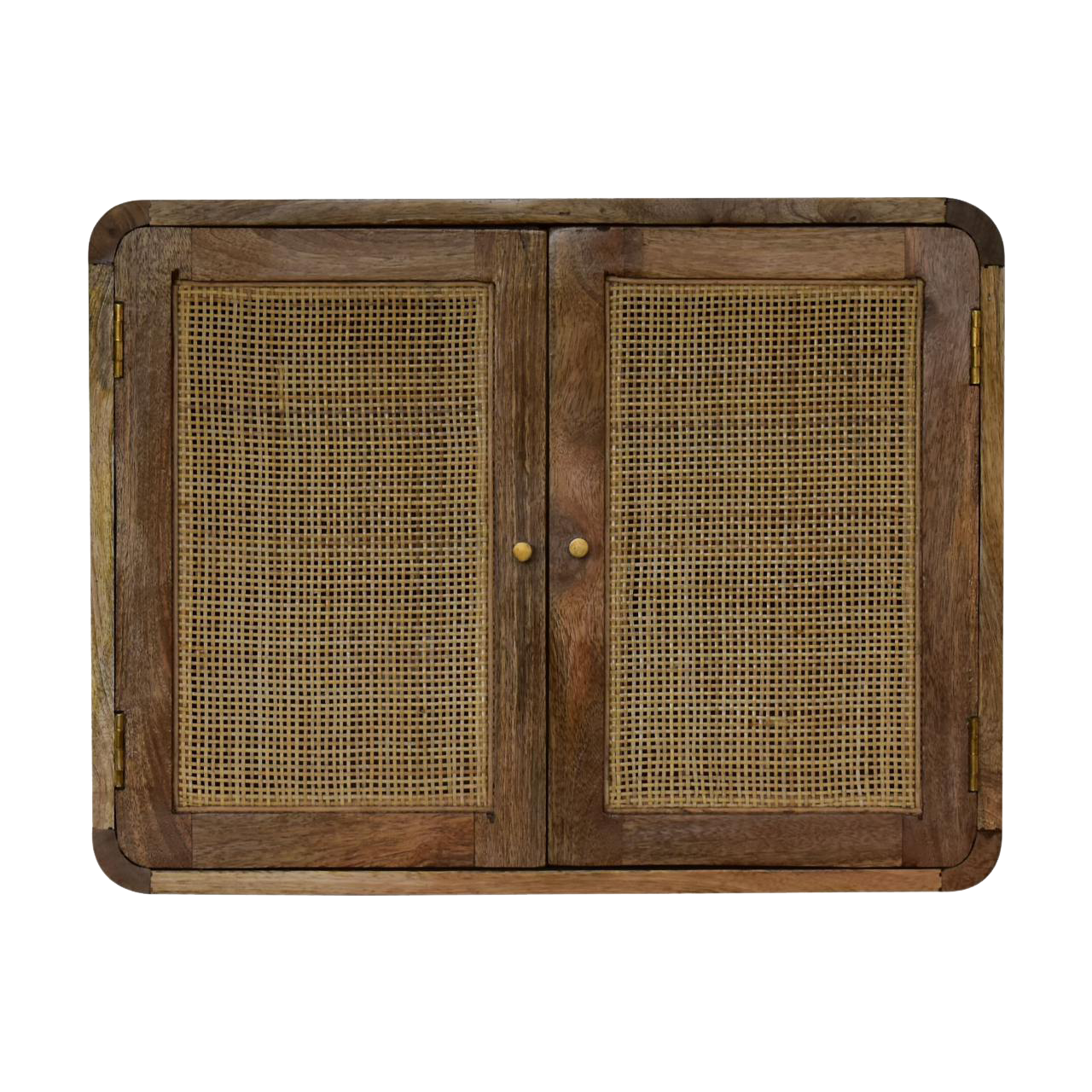 Floating  Knit Grey Wash Cabinet