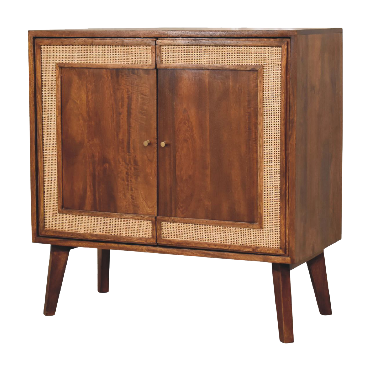 Carved Chestnut Cabinet