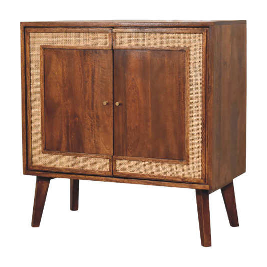 Carved Chestnut Cabinet