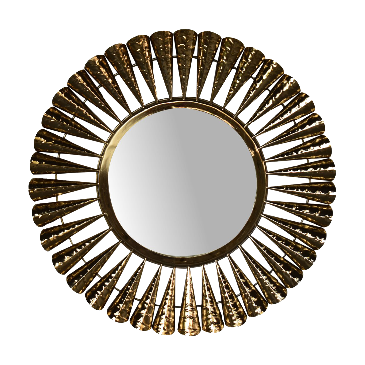 Brass Coned Mirror