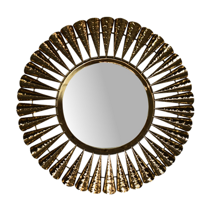Brass Coned Mirror