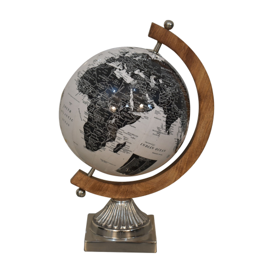 Black and White Globe