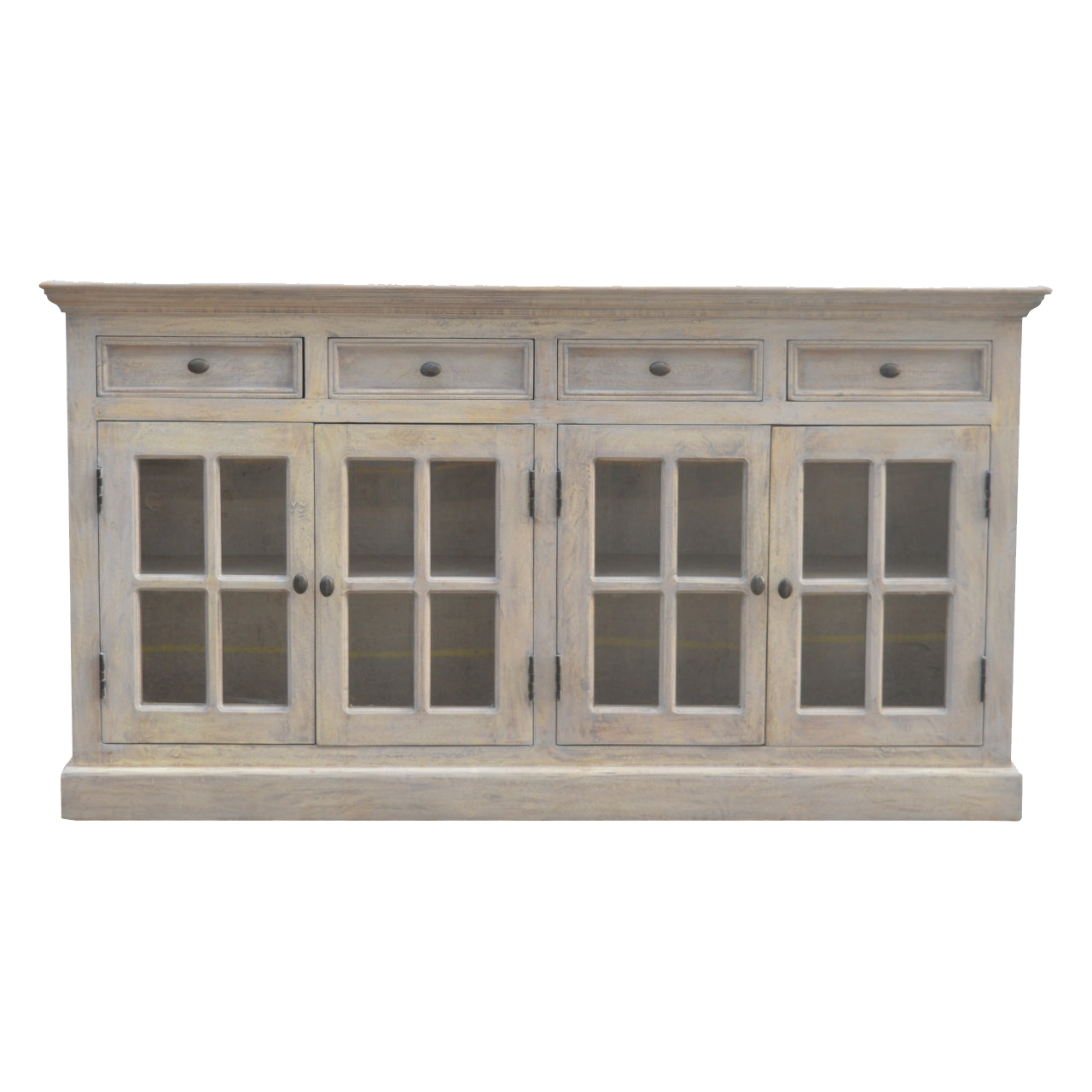 Large Stone Wash Glazed Sideboard
