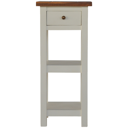 Country Two Tone Telephone Table