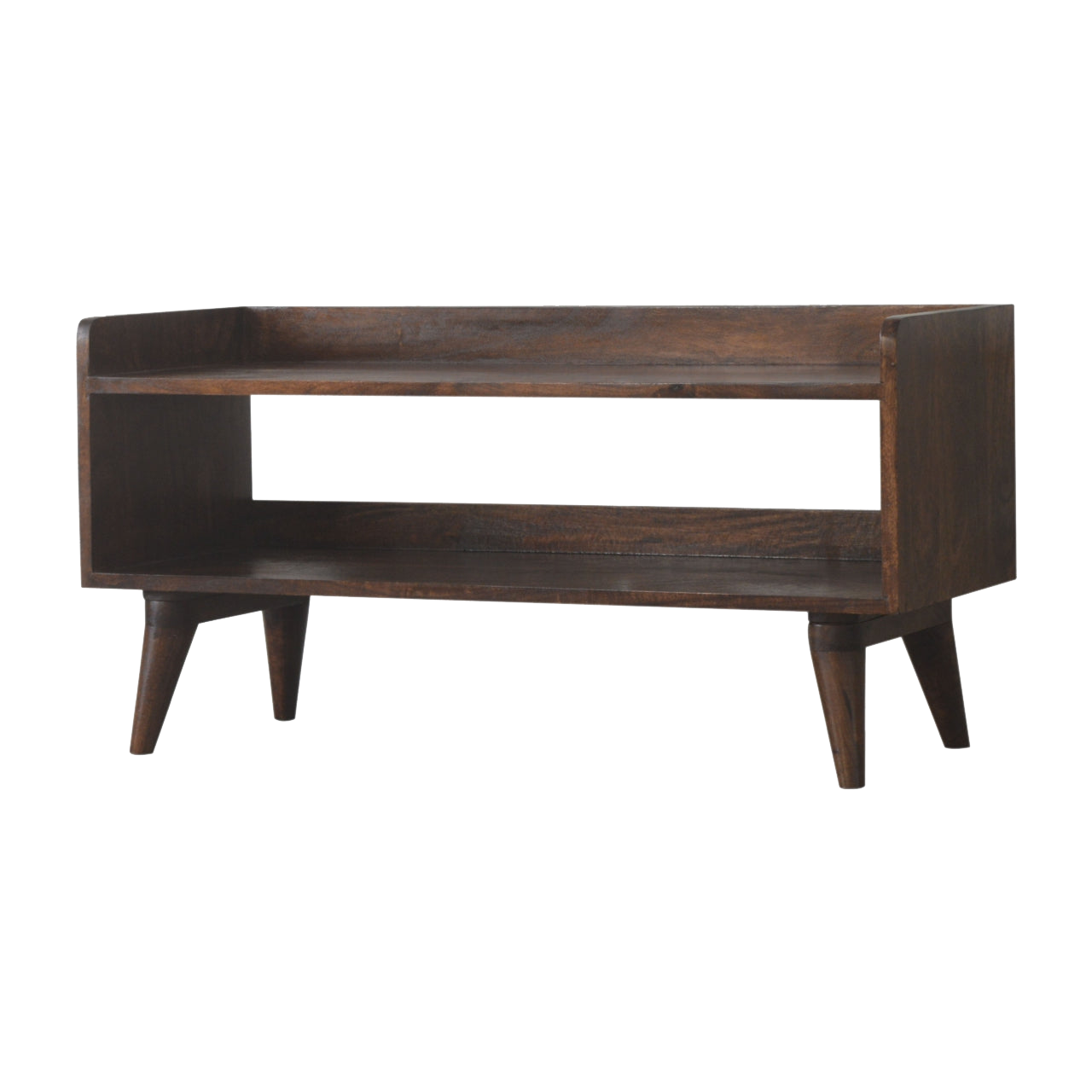 Walnut Nordic Storage Bench