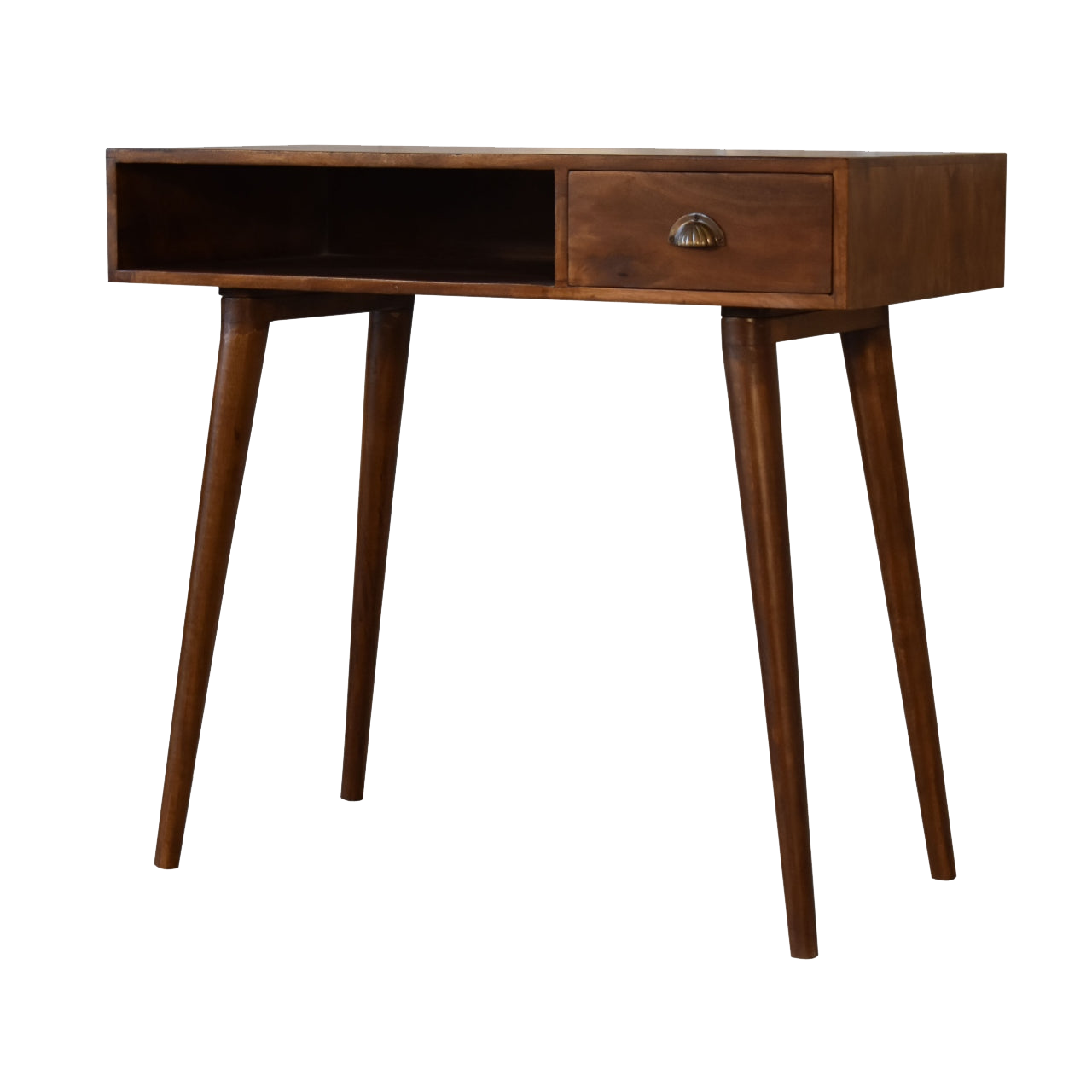 Chestnut Open Slot Writing Desk