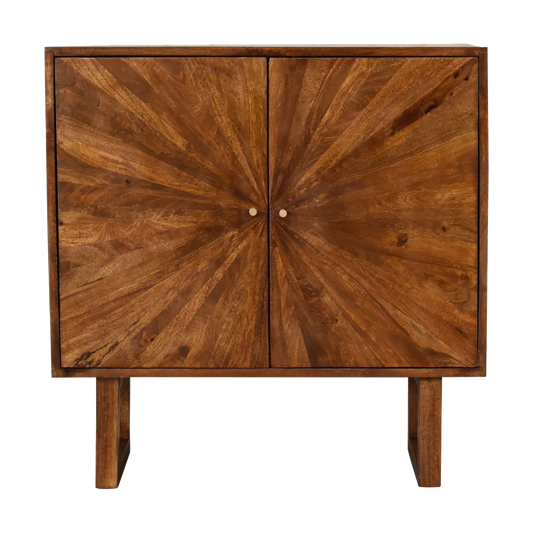 U-Shape Chestnut Sunrise Cabinet