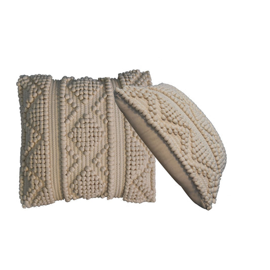 Nola Cushion Set of 2 - Cream
