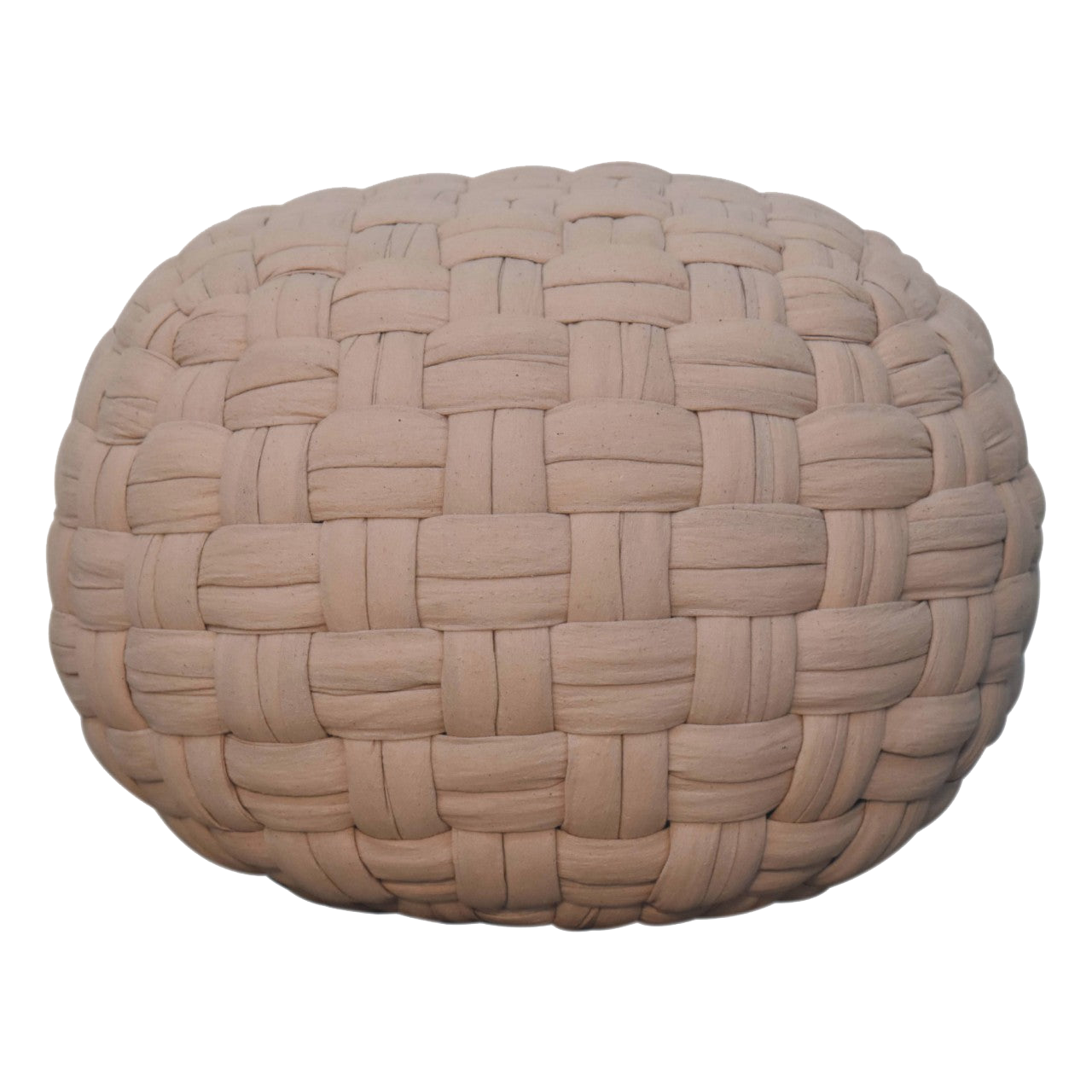 Tube Pouffe Cream