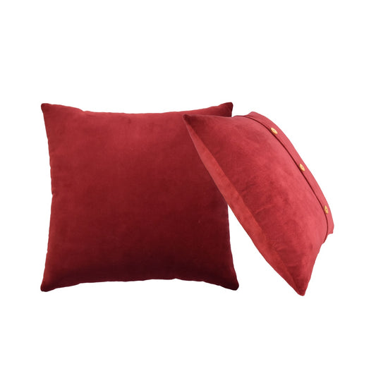 Quinn Cushion - Wine Red (Burgundy)