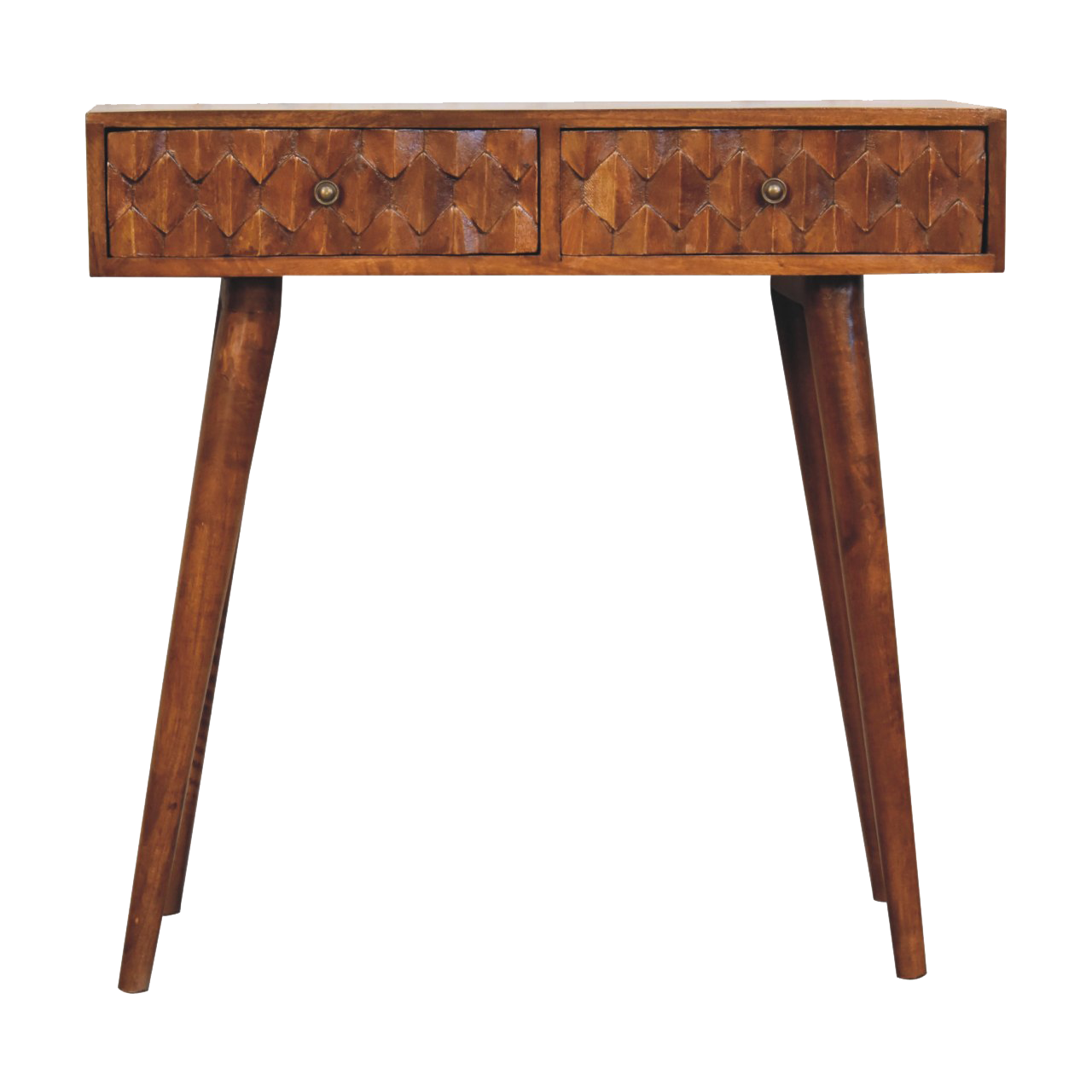 Chestnut Pineapple Console