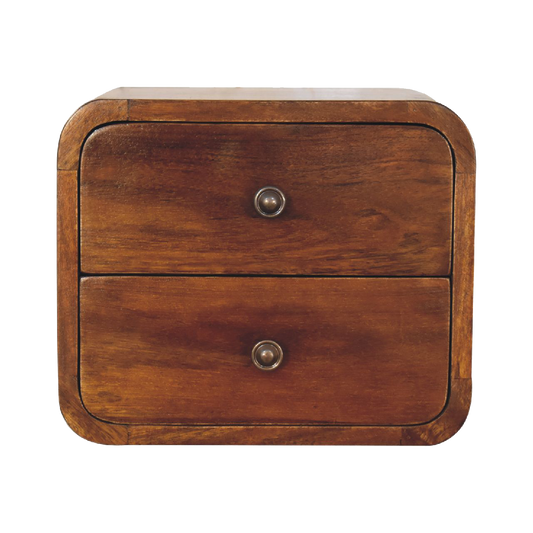 Floating Mini Chestnut Bedside