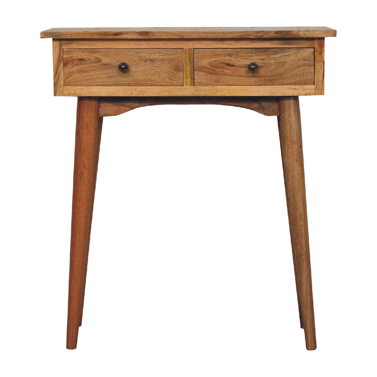 Mini Oak-ish Hallway Console Table