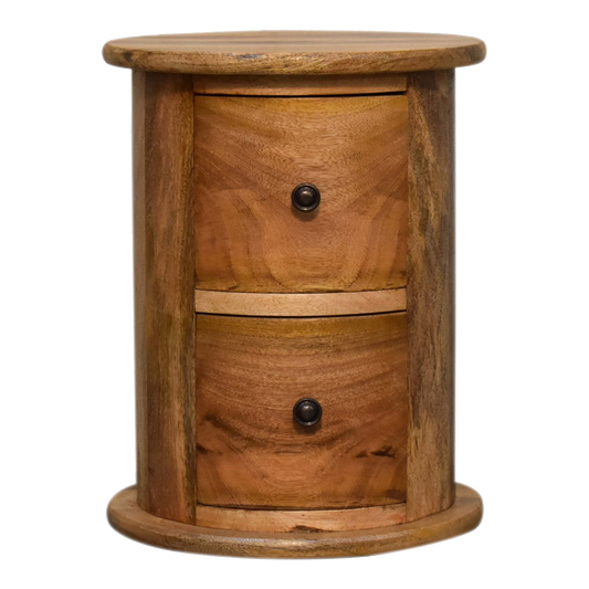 Mini 2 Drawer Drum Chest