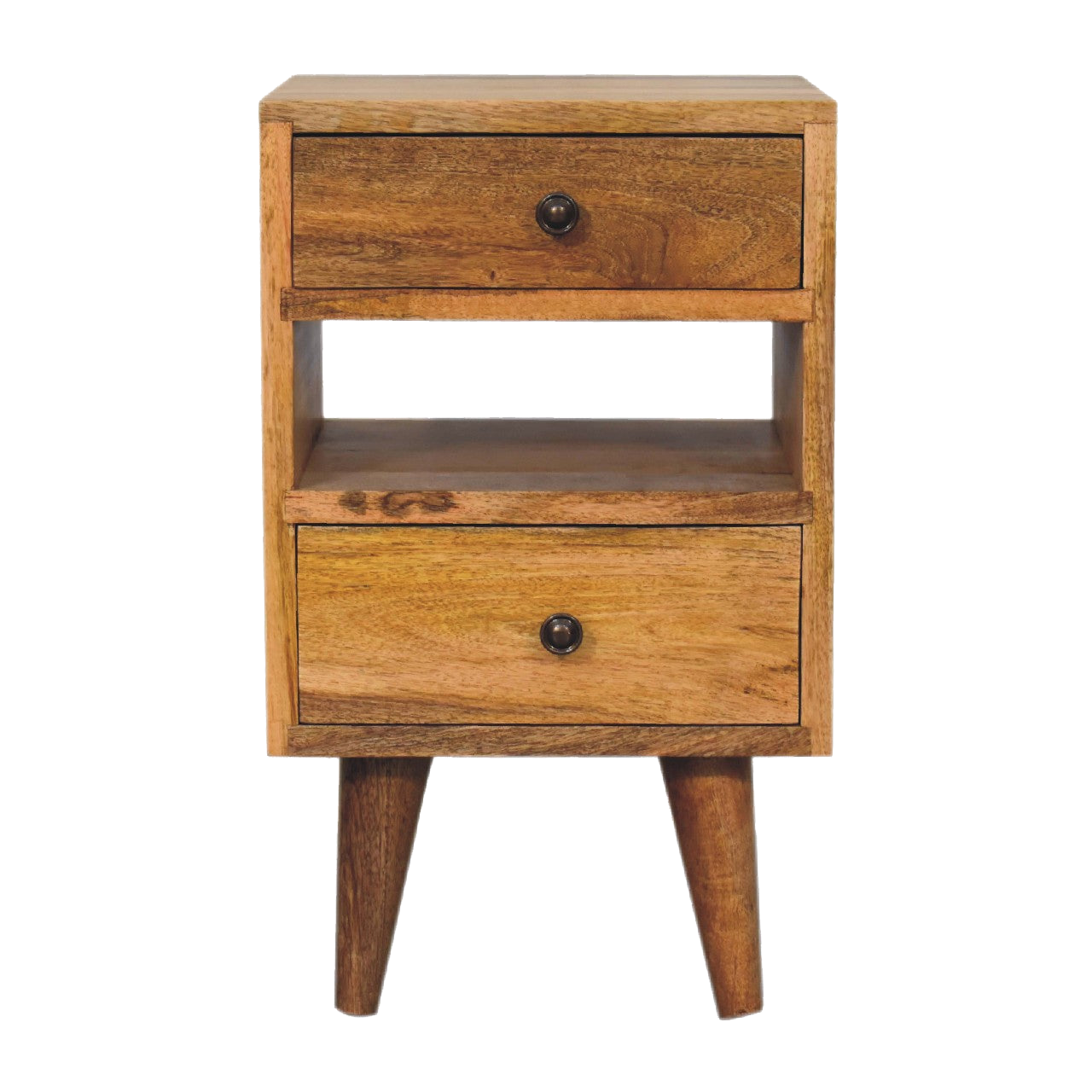 Mini Classic Multi Oak-ish Bedside