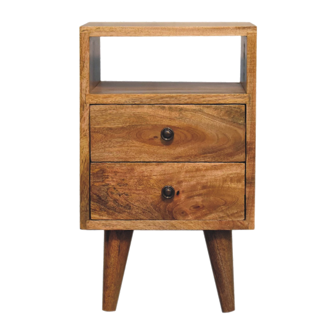 Mini Oak-ish Classic Open Bedside