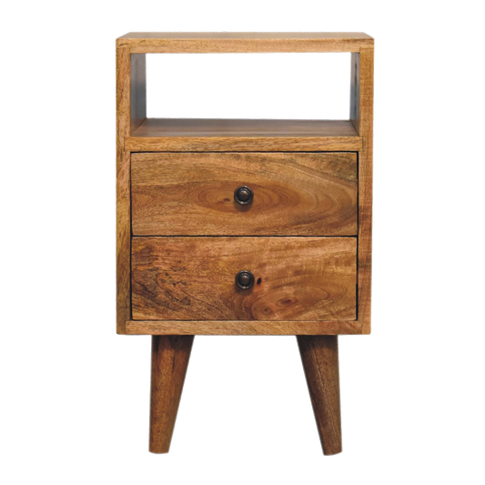 Mini Oak-ish Classic Open Bedside