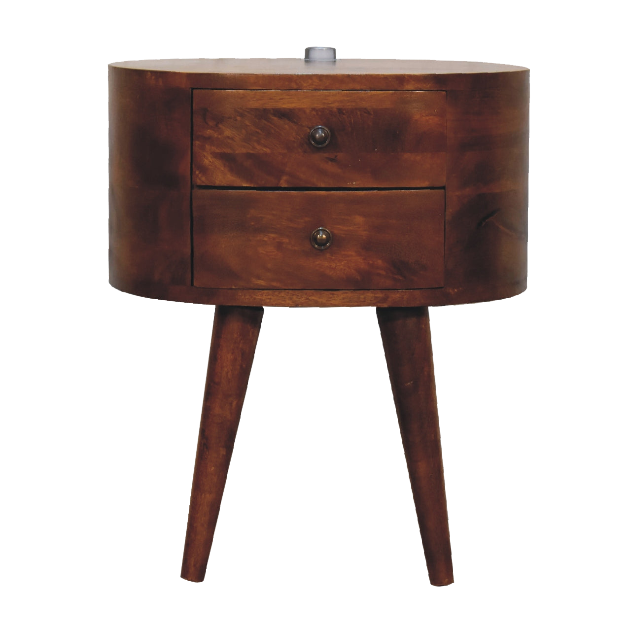Chestnut Bedside with Reading Light