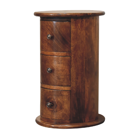 Mini Chestnut Drum Chest