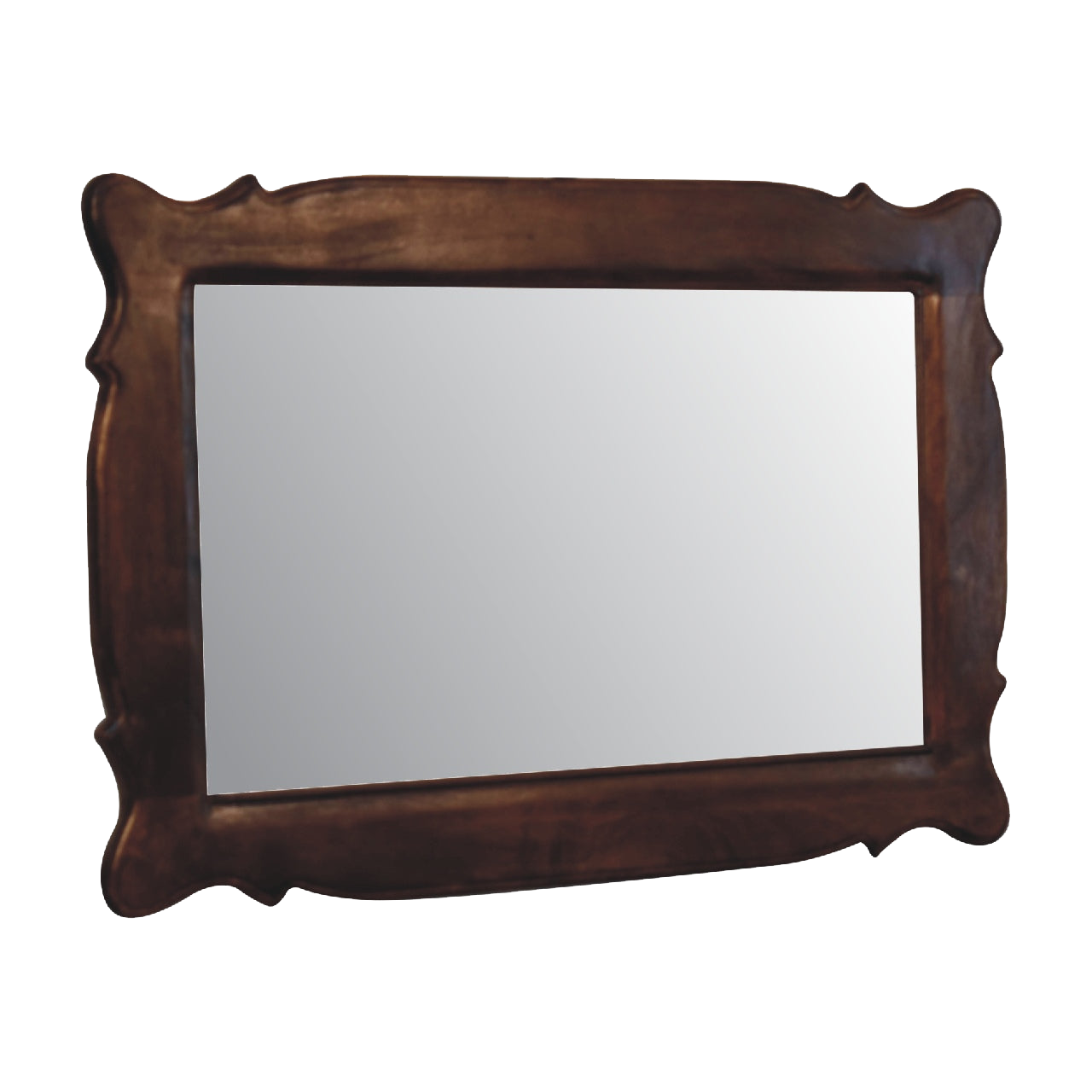 Chestnut Oblong Mirror Frame