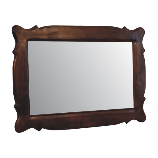 Chestnut Oblong Mirror Frame