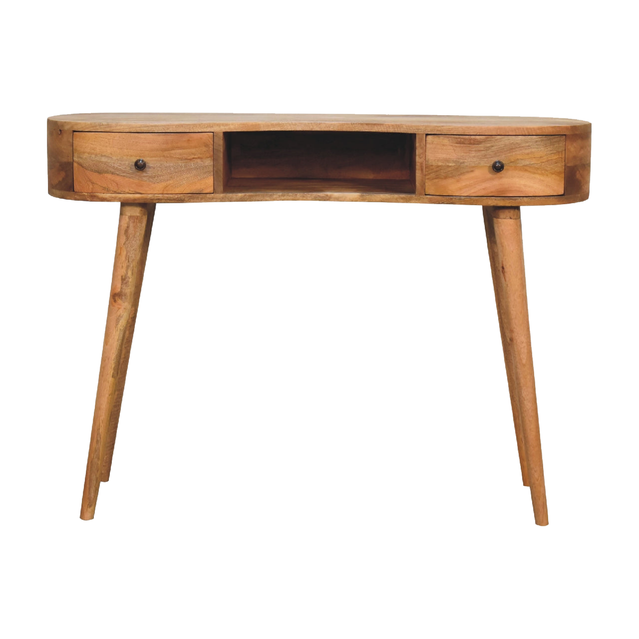 Oak-ish Wave Writing Desk