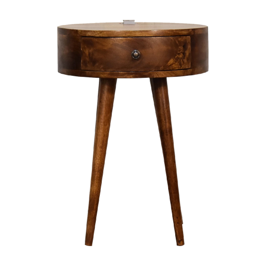 Single Chestnut Bedside