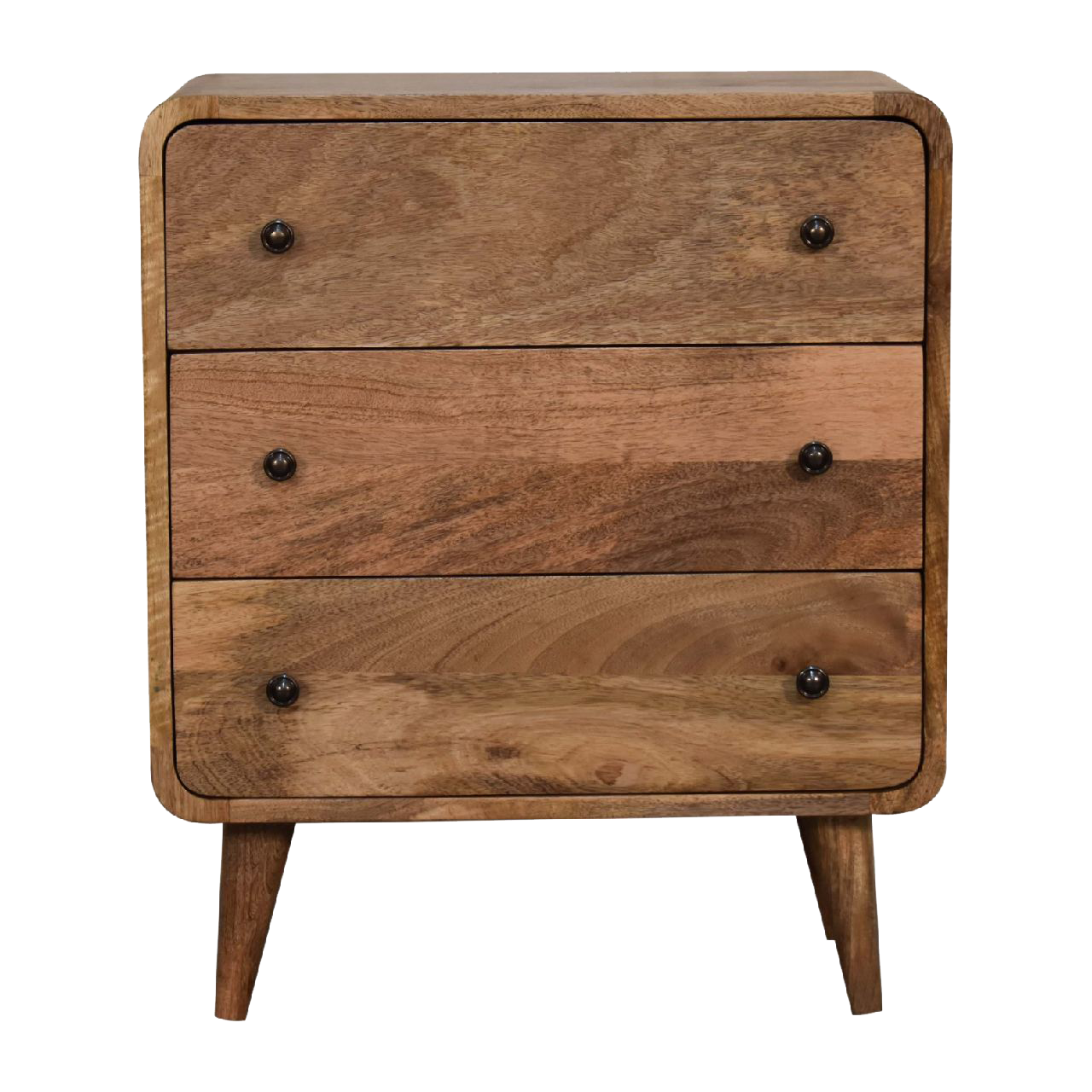 Mini Curved Oak-ish Chest