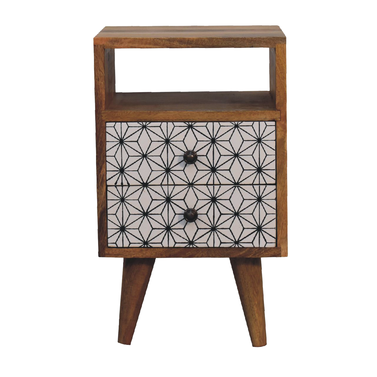 Mini Prima Bedside with Open Slot