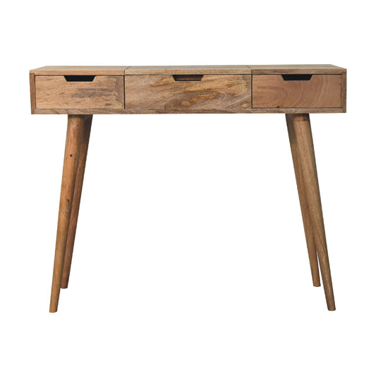 Oak-Style Dressing Table