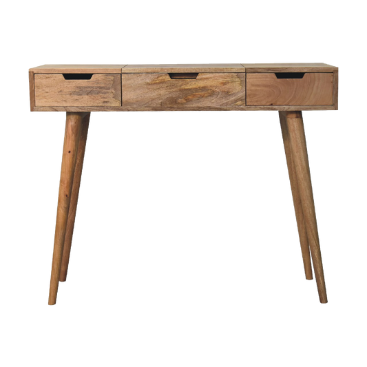 Oak-Style Dressing Table
