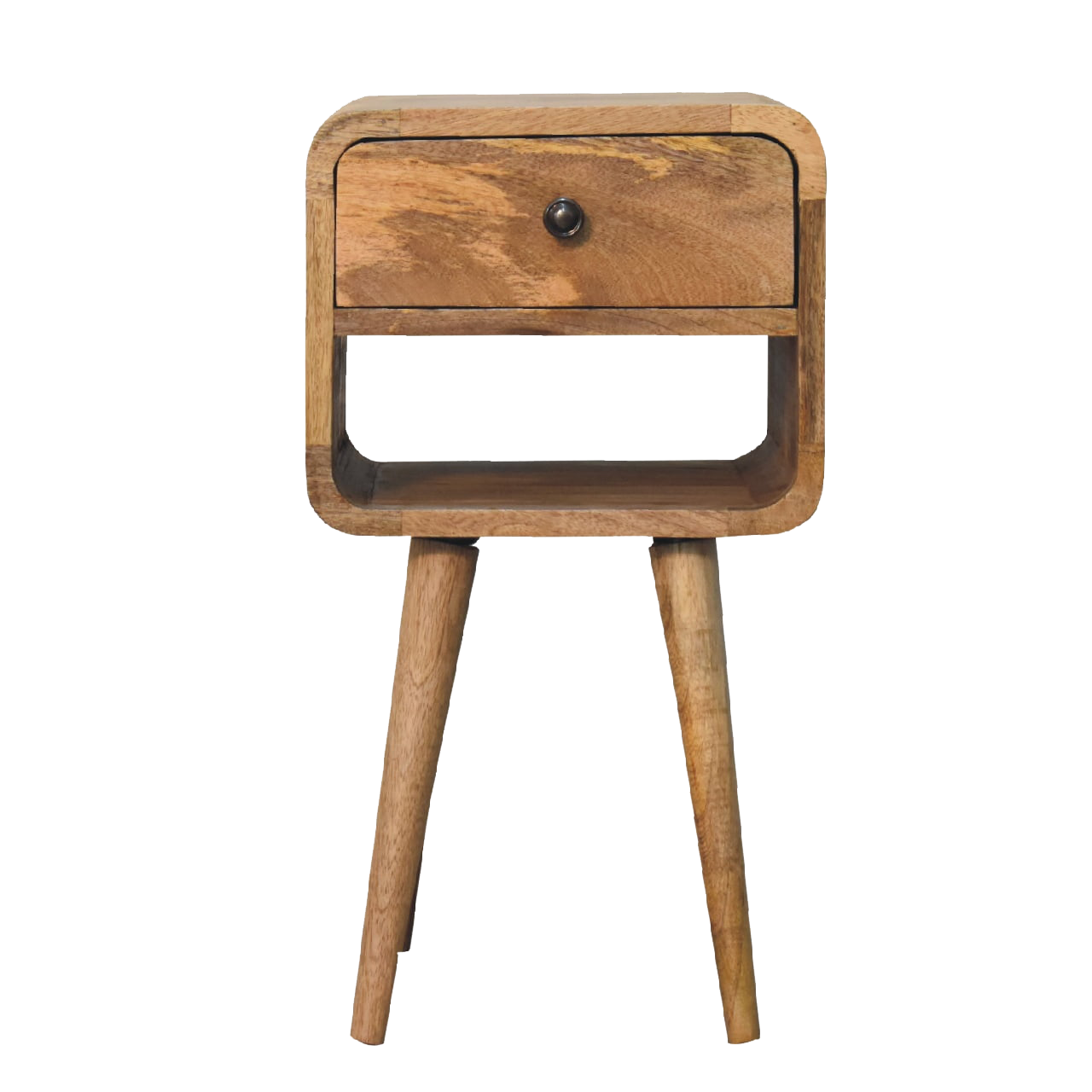 Mini Oak-ish Curve Lower Bedside