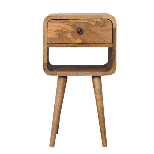 Mini Oak-ish Curve Lower Bedside