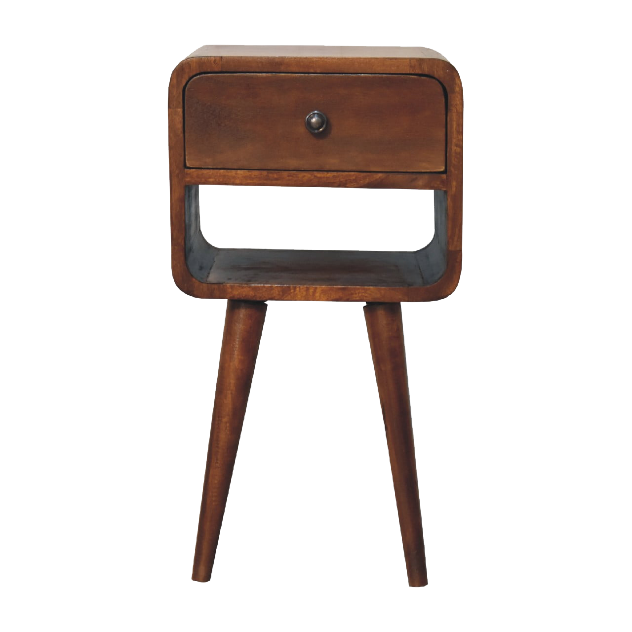 Mini Chestnut Curve Lower Bedside