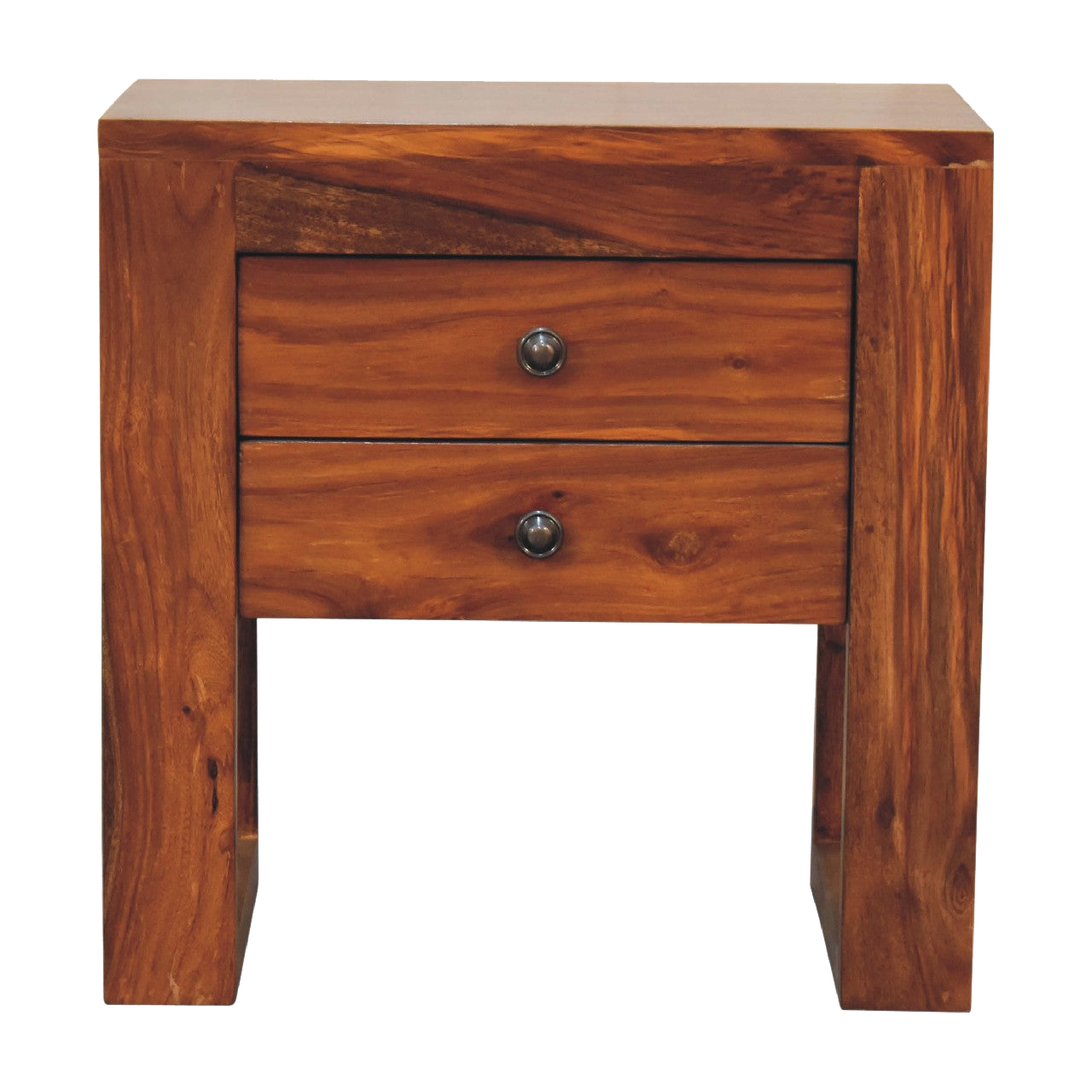 U-Square Honey Bedside