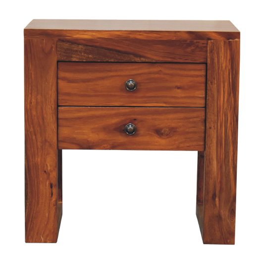 U-Square Honey Bedside