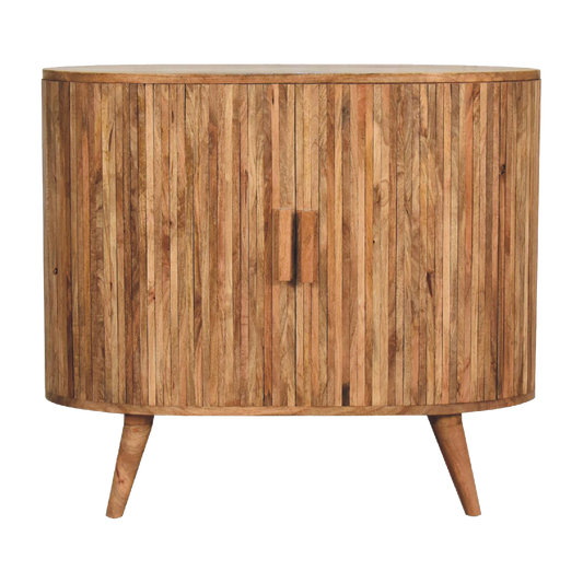 Stripe Cabinet with Storage