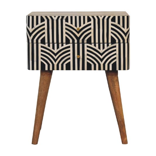 Edessa Bone Inlay Bedside