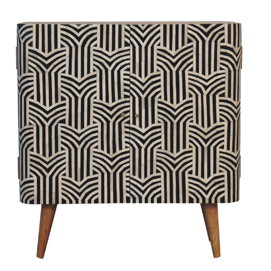 Edessa Bone Inlay Cabinet