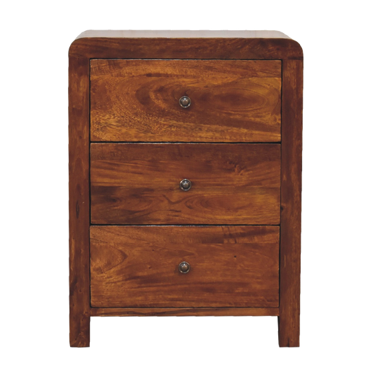 Aspen 3 Drawer Bedside