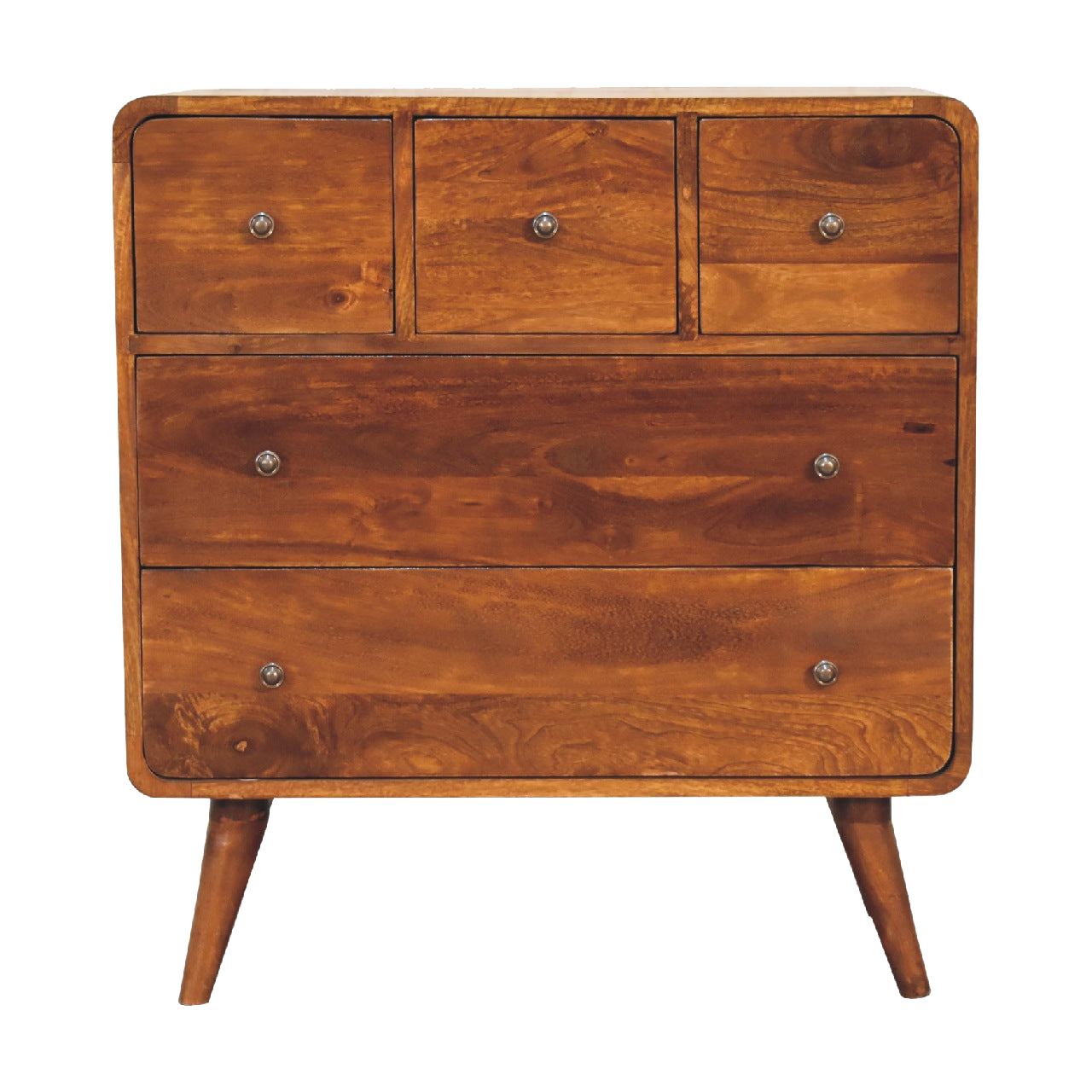 3 over 2 Curved Chestnut Chest
