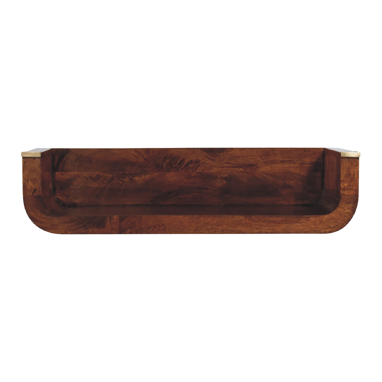 Indira Chestnut Floating Console