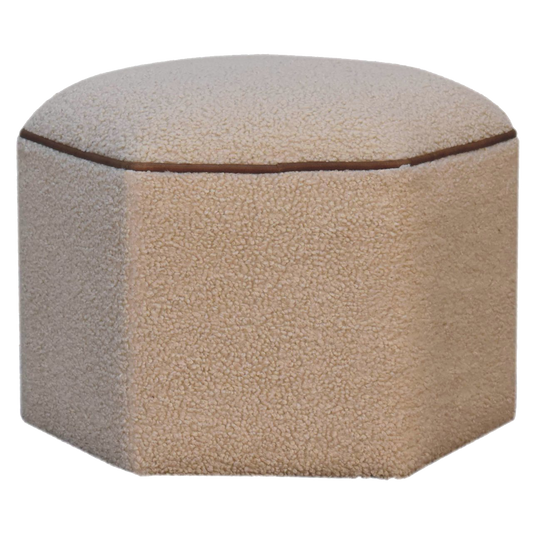Serenity Hexagonal Footstool