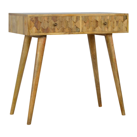Pineapple Carved Console Table
