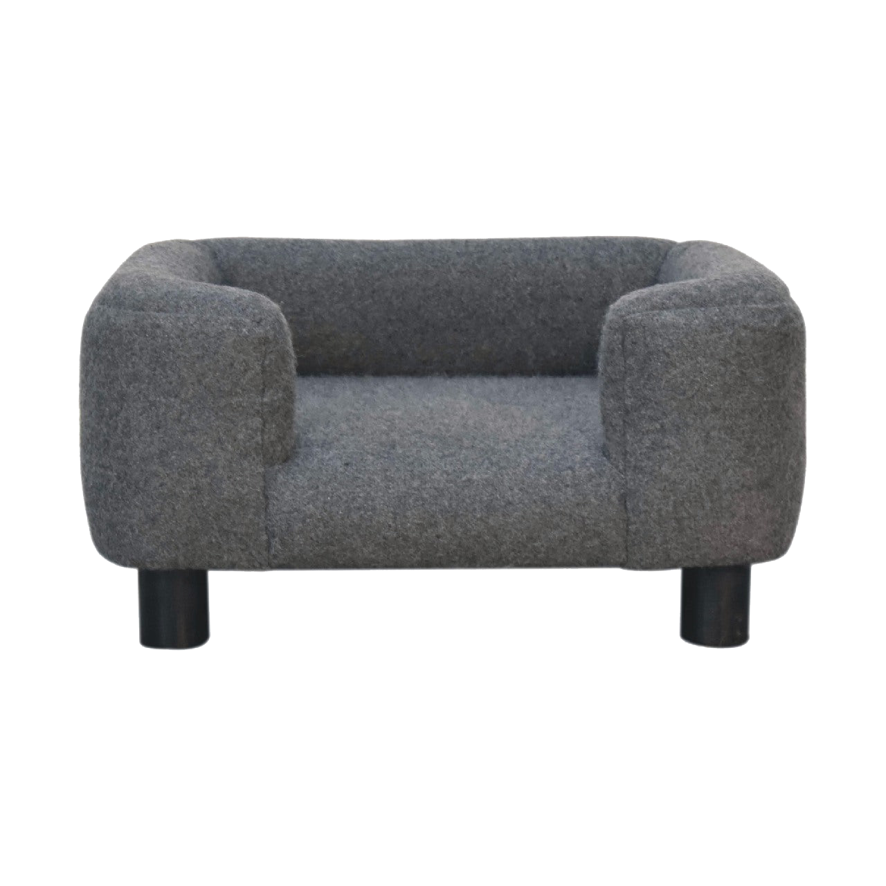 Mini Battleship Tweed Pet Sofa Bed