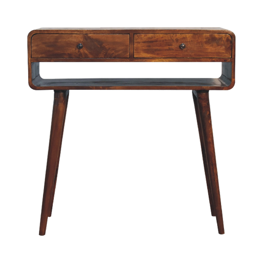 Sonata Chestnut Console Table