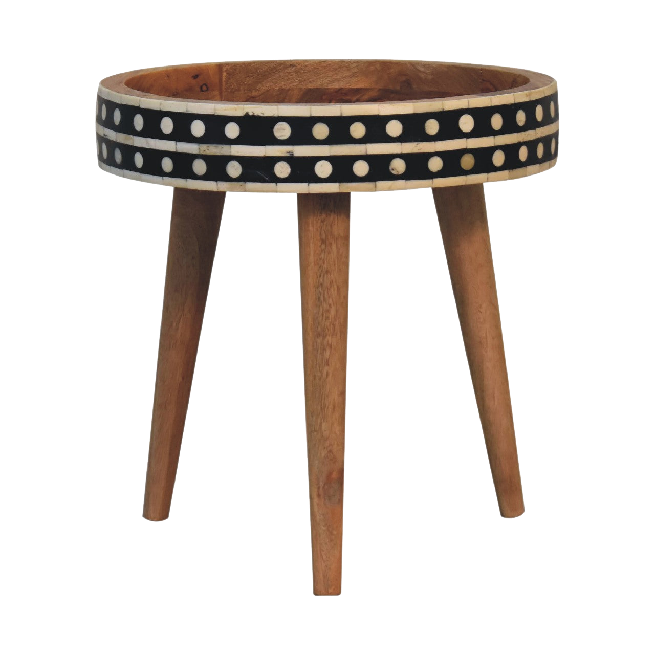 Mini Pattern Nordic End Table