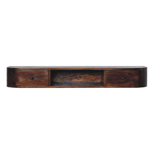 Lunar 2 Drawer Floating Console
